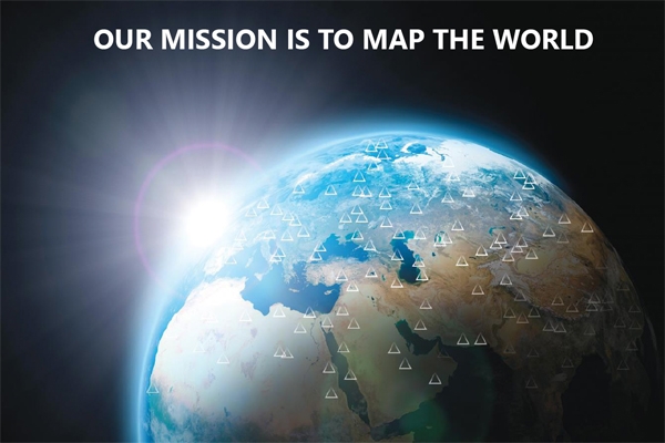 Our mission is to map the world
